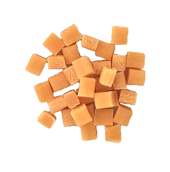 Mini Karamelblokjes (5x5x5 mm)