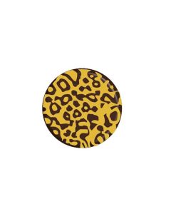 Chocolade&#x20;Decoseal&#x20;Leopard&#x20;&#x28;rond&#x29;