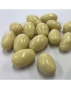 Gechocolateerde Amandelen Glad (wit)