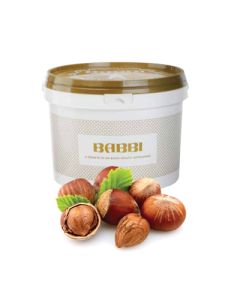 Babbi Pasta Nocciola 100% de Luxe (sterk geroosterde hazelnoten)