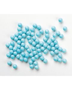 Chocolade Ballen Parelmoer (licht blauw)