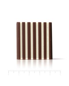 Chocolade Domino Vierkant (wit, puur)
