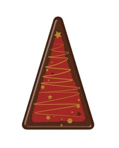 Chocolade Kerstboom Velvet