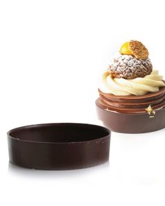Chocolade Tartelette 100% MB UTZ (7 cm )
