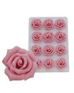 Marsepein Rozen Roze (45 mm)