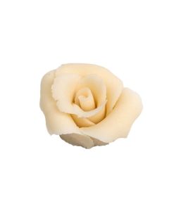 Marsepein Rozen Wit (25 mm)