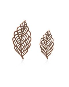 Chocolade Blad Kant (2 maten)