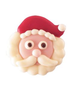 Chocolade Kerstman Gezicht (rond)
