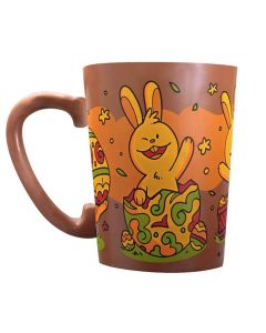 Transfervellen Vive Pâques voor Mok (Lang Leve Pasen)