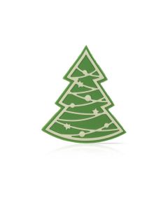 Chocolade Kerstboom (groen, gelaagd)