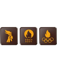 Chocolade Olympische Spelen 2024 Puur (3 soorten)