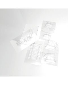 Mould Locomotive (4 stuks)