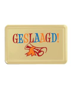 Logo Geslaagd Wit (38 x 24 mm)