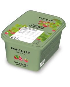 Ponthier Bevroren Puree Framboos S10%