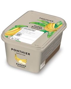 Ponthier Bevroren Puree Banaan S10%