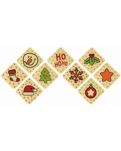 Chocolade logo assorti kerst (9 soorten )