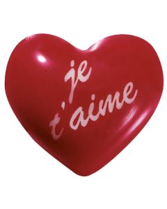 Chocolade Hartje Je T'aime (wit)