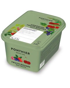 Ponthier Bevroren Puree Rood Fruit 10%
