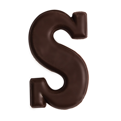 Chocoladeletter S 
