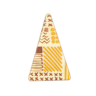 Chocolade driehoek Maja Tribal