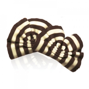 Chocolade Forest large puur/wit