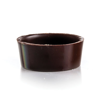Chocolade Petit Four Cup Rond Puur