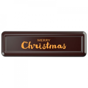 Chocolade Strip Merry Christmas (klein)