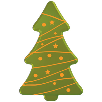 Chocolade Kerstboom (groen)