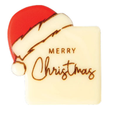 Chocolade Kerstmuts  Merry Christmas 