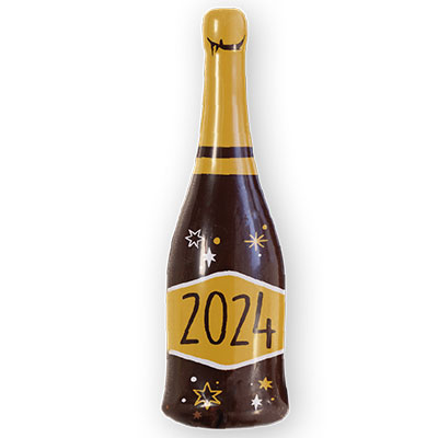 Chocolade Champagnefles 2024