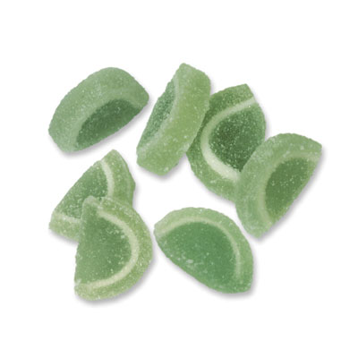 Jelly slices kiwi