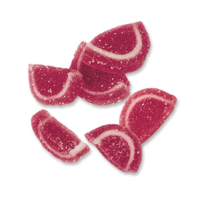 Jelly slices woudvruchten (aardbei)