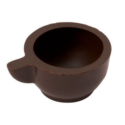 Koffiekopje chocolade puur