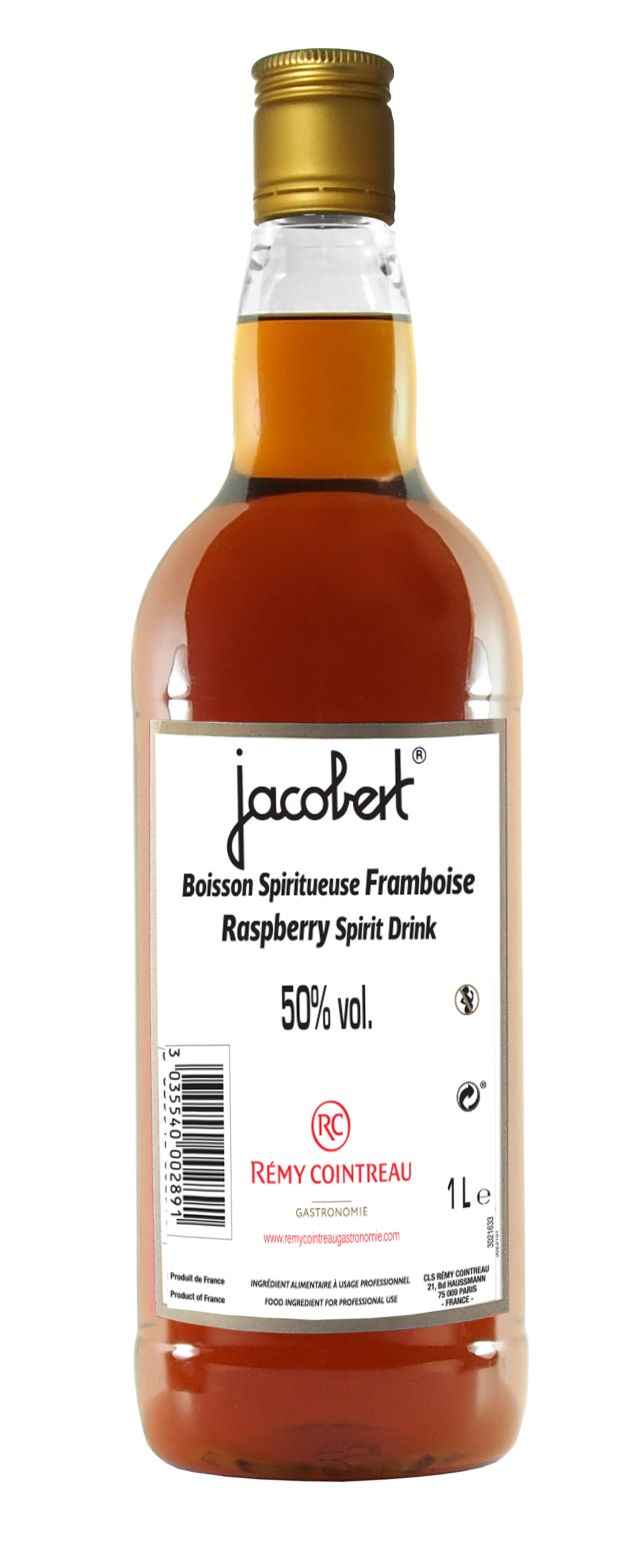 Jacobert Framboos 50% (1 ltr)